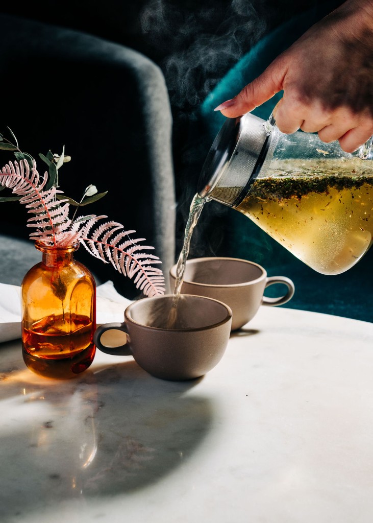 Premium tea service for Stone House private catering